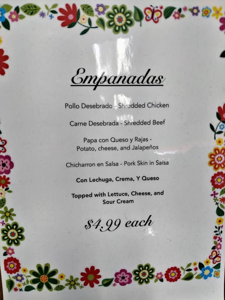 Sheila's Taqueria Menu 3